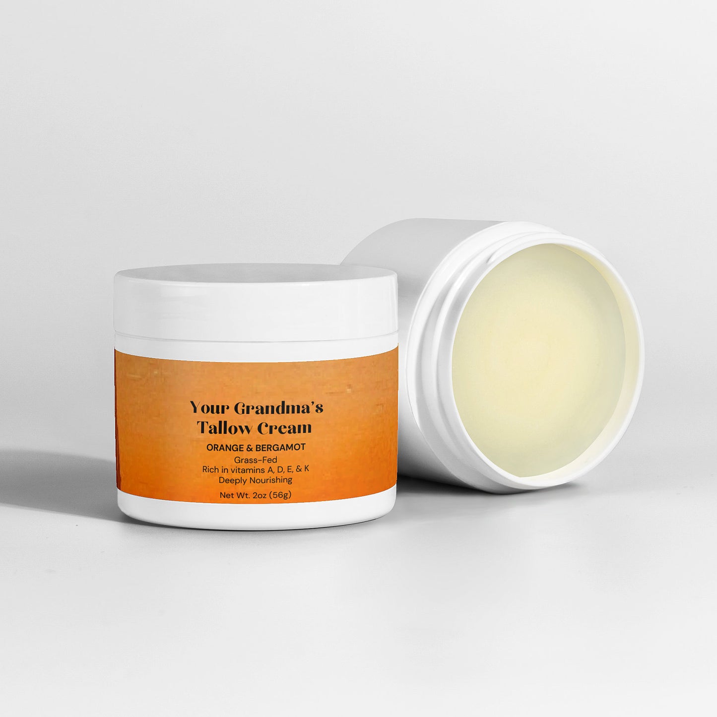 Tallow Cream Orange & Bergamot