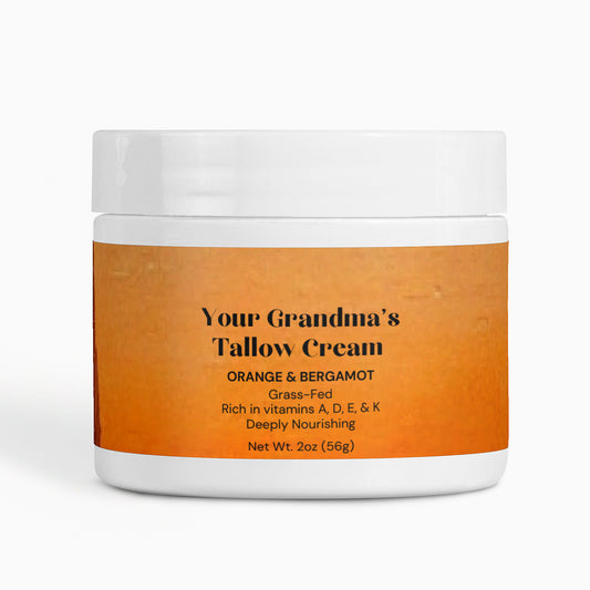 Tallow Cream Orange & Bergamot